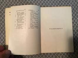 Palopumput - Valtion palokoulun luentoja - Suomen palosuojeluyhdistyksen julkaisu nr 122