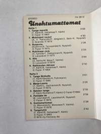 Taisto Tammi -Unohtumattomat -C-kasetti / C-cassette