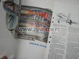 Volvo flygmotor RM 8 A, RM 8 B -lentokonemoottorin esite