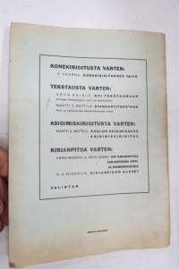 Malli- ja lomakekokoelma - Kauppaopin opetuksen yhteydessä ja asioimiskirjoituksessa suoritettavia kirjallisia tehtäviä varten