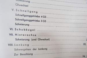 Büssing-NAG Ersatzteile - Spare Parts Diesel Motor Typ LD 3, 4, 5, 6 - Fahrgestelle  Typen 350 (305), 400 (375), Behandlungsvorschrift für leichte und mittelschwere