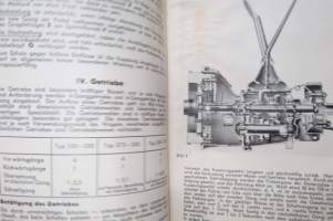 Büssing-NAG Ersatzteile - Spare Parts Diesel Motor Typ LD 3, 4, 5, 6 - Fahrgestelle  Typen 350 (305), 400 (375), Behandlungsvorschrift für leichte und mittelschwere