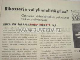 Yöproteesilista 1948 joulukuu -pilalehti