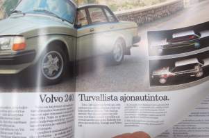 Volvo 240 -myyntiesite / sales brochure