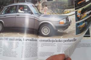 Volvo 240 -myyntiesite / sales brochure