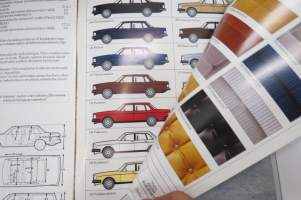 Volvo 240 -myyntiesite / sales brochure