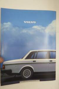 Volvo 240 -myyntiesite / sales brochure