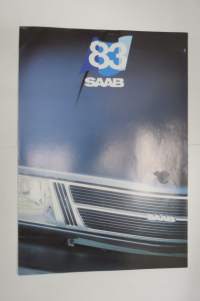 Saab 99 GL, 900 1983 -myyntiesite, ruotsinkielinen / sales brochure, in swedish