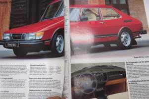 Saab 99 GL, 900 1983 -myyntiesite, ruotsinkielinen / sales brochure, in swedish