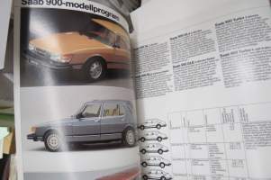 Saab 99 GL, 900 1983 -myyntiesite, ruotsinkielinen / sales brochure, in swedish