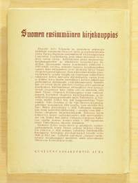 Suomen ensimmäinen kirjakauppias. Piirteitä Laurentius Jauchiuksen toiminnasta Suomessa ja Baltiassa vv. 1642–1666