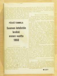 Suomen lehdistön levikki ennen vuotta 1860