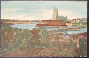 Viipurin linna - Viborgs Slott / Päivätty 15.5.1912 - Postikortti