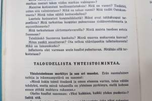 Yhteisvoimin yhteistyöhön,kansalaistietoa nuorille -kansakolu, oppikirja