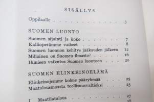 Suomen maantiedon täydennyskurssi kansakoulun kuudetta tai seitsemättä luokkaa varten, kansakoulu maantieto - oppikirja