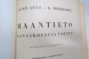 Maantieto kansakouluja varten