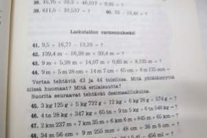 Kansakoululaisen laskento 5-6, kuvittanut Kylli Koski