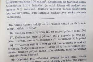 Kansakoululaisen laskento 5-6, kuvittanut Kylli Koski