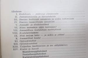 Keskikoululaisen ammatinvalinta