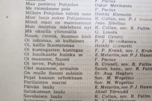 Isänmaallisia lauluja - Sekaäänisten laulujen 58-60. vihko