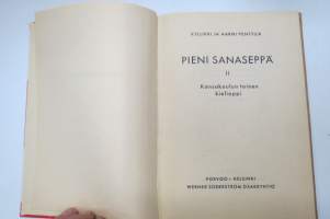 Pieni sanaseppä II - Kansakoulun toinen kielioppi