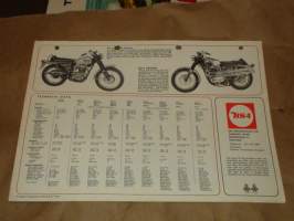 BSA 1970 moottoripyörä esite