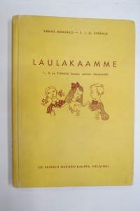 Laulakaamme. 1-, 2, ja 3-äänisiä lauluja pianon säestyksellä kolulujen ja kotien käyttöön