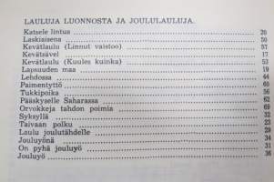 Laulakaamme. 1-, 2, ja 3-äänisiä lauluja pianon säestyksellä kolulujen ja kotien käyttöön