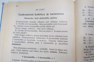 Opin laskemaan K 1  kaupunkien ja niihin verrattavien asutuskeskusten kansakoulujen laskennon ja mittausopin oppikirja II ja IV luokka