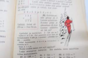 Opin laskemaan K 1  kaupunkien ja niihin verrattavien asutuskeskusten kansakoulujen laskennon ja mittausopin oppikirja II ja IV luokka