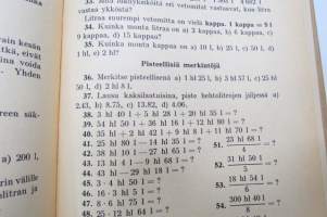 Opin laskemaan K 1  kaupunkien ja niihin verrattavien asutuskeskusten kansakoulujen laskennon ja mittausopin oppikirja II ja IV luokka