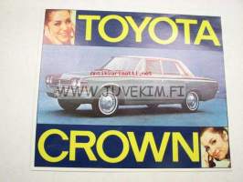 Toyota Crown 2000, 2300 -myyntiesite