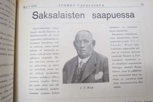 Suomen vapaussota 1934 sidottu vuosikerta, numerot 1-12