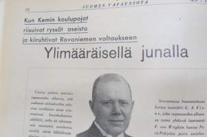 Suomen vapaussota 1934 sidottu vuosikerta, numerot 1-12