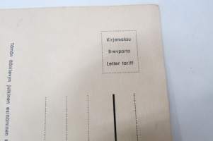 Kukkuva Kello- Finn Twist jenka - Anita Virta - Tom Lund orkesteri, Sandudd 1966 -äänilevypostikortti 45 rpm postcard record