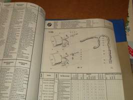 BMW 1600 1800 2000 2002 1966-72  Parts Catalogue osaluettelo