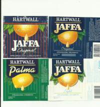 Jaffa ja Palma -   juomaetiketti 4 eril