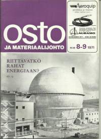 Osto ja Materiaalijohto 1971 nr 8 - 9   riittääkö rahat energiaan