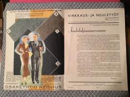 Virkkaus- ja neuletyöt 4 1935