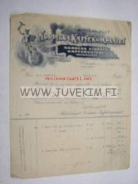Aktiebolaget Nordiska Kaffekompaniet Helsinki 18.6.1928 -asiakirja