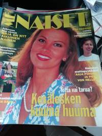 Me Naiset 29/1994 (15.7.) Arja Koriseva, taidekierros Tuusulassa, tangokuninkaalliset Tiina ja Sauli