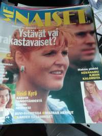 Me Naiset 25/1994 (17.6.) Andrew ja Sarah, Heidi Kyrö, Pirkko Penttilän rohkeat ratkaisut