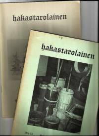 Hakastarolainen 1976 nr 10 ja 1978 nr 12 yht 2 lehteä