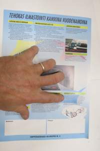 Toyota alkuperäiset ilmastointilaitteet -myyntiesite / sales brochure