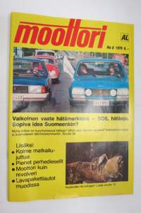 Moottori 1976 nr 8, sisältää mm. seur. artikkelit / kuvat / mainokset; Valkoinen vaate hätämerkkinä - = SOS - hätäajo - sopiva idea Suomeenkin?, Puola