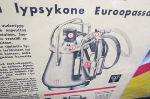 Octav Kontrola lypsykone -mainosjuliste / advertising poster