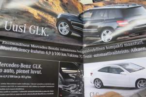 Mercedes-Benz 2009 mallisto -myyntiesite / sales brochure
