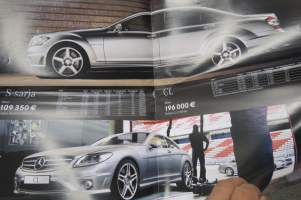 Mercedes-Benz 2009 mallisto -myyntiesite / sales brochure