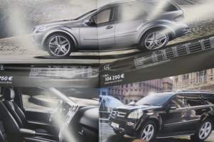 Mercedes-Benz 2009 mallisto -myyntiesite / sales brochure