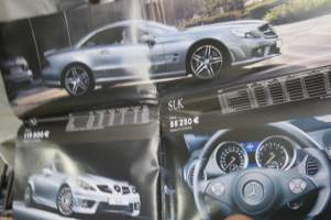 Mercedes-Benz 2009 mallisto -myyntiesite / sales brochure